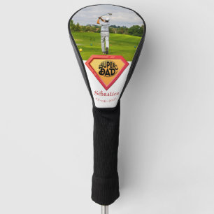 Modern Photo super dad Golf Head Cover
