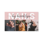 Modern Photo Typography Nail Artist
