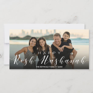 Modern Photo Typography Rosh Hashanah New Year