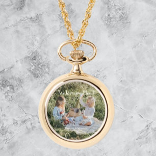 Modern Photo We Love you Mom eWatch Watch