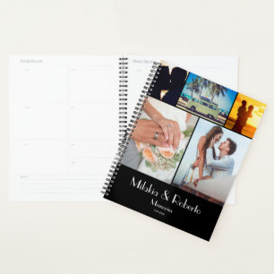 Modern Photo Wedding Honeymoon Travel Keepsake Planner