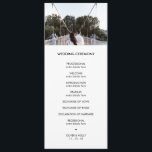 Modern photo wedding program<br><div class="desc">Modern photo wedding program
Can be fully customized to suit your needs.
© Gorjo Designs. Printed by Zazzle. 

// Looking for matching items? Other stationery from the set available here: https://www.zazzle.com/collections/modern_wedding_photo_invitation_set-119792209180525601

// Need help customizing your design? Got other ideas? Feel free to contact me at: zoe@gorjodesigns.com</div>