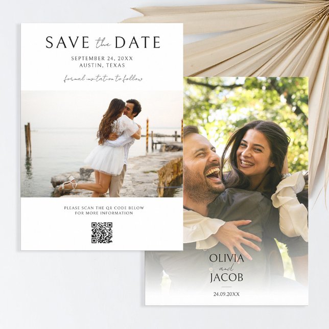 Modern Photo Wedding Save the Date (Creator Uploaded)