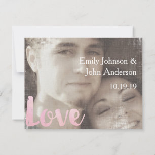 Modern Photo Wedding Save the Date