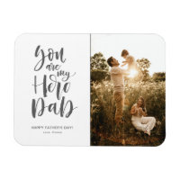 Modern Photo You are My Hero Dad Father's Day