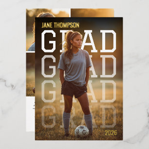 Modern PhotoPop Sports Graduation