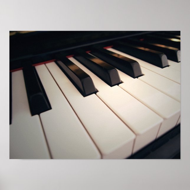 Modern Piano Poster (Front)