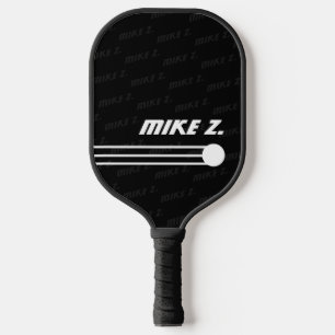 Modern PickleBall Player Pattern Name Paddle