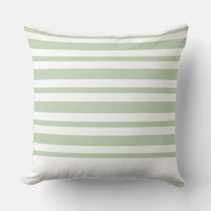Modern Pillow Green Stripe CH7 by marlodeedesigns