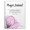 Modern Pink & Black Personalized Prayer Journal