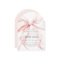 Modern Pink Bow Baby Shower Invitation