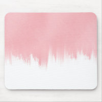 Modern Pink Brush strokes white Design