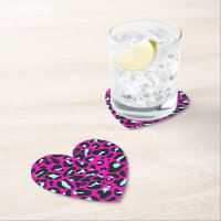 Modern Pink Cheetah Leopard Animal Print