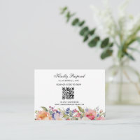 Modern Pink Floral Islamic Muslim Invitation