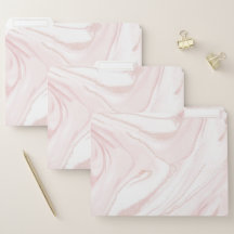 Modern Pink Glitter Marble