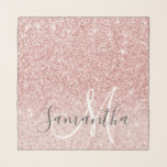 Modern Pink Glitter Sparkles Personalized Name Scarf<br><div class="desc">Introducing our Modern Pink Glitter Sparkles Personalized Name product, available exclusively on Zazzle! Make a stylish and personalized statement with this stunning design that combines the charm of pink glitter with a modern touch. Whether you're looking for a gift or a special treat for yourself, this product is perfect for...</div>