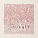 Modern Pink Glitter Sparkles Personalized Name Scarf<br><div class="desc">Introducing our Modern Pink Glitter Sparkles Personalized Name product, available exclusively on Zazzle! Make a stylish and personalized statement with this stunning design that combines the charm of pink glitter with a modern touch. Whether you're looking for a gift or a special treat for yourself, this product is perfect for...</div>