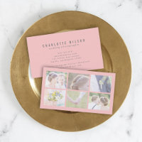 Modern Pink Photographer Multiple Photo