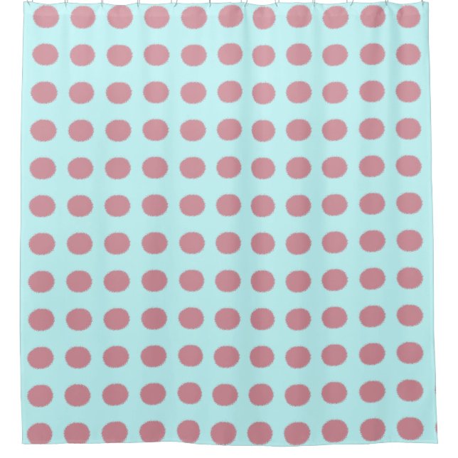 Modern Pink Polka Dot Pattern (Front)