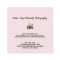 Modern Pink Rose Gold Floral Camera Photographer