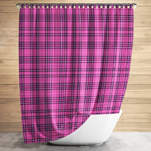 Modern Pink Tartan Plaid Pattern