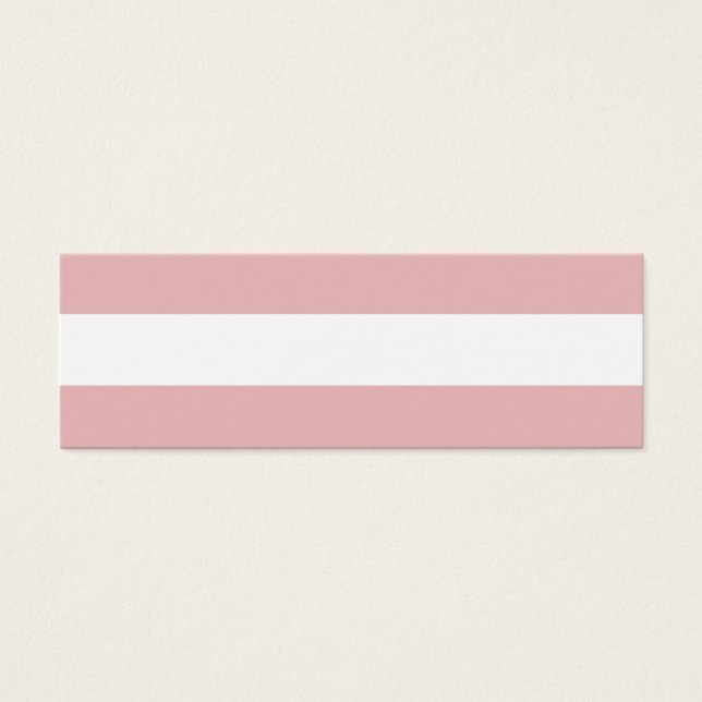 Modern Pink White Stripes Pattern (Front)