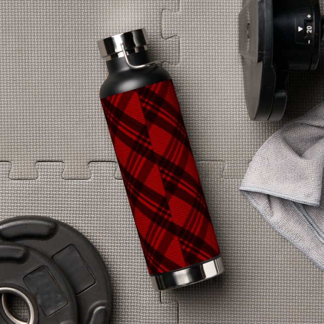  Modern Plaid  Water Bottle (Gym)