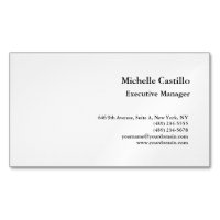 Modern Plain Professional Minimalist