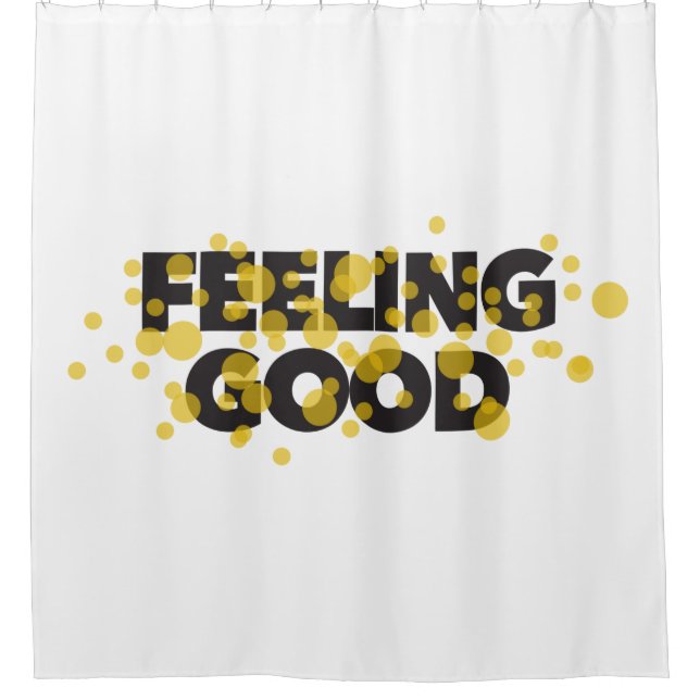 Modern, playful, cheerful design of Feeling Good (Front)