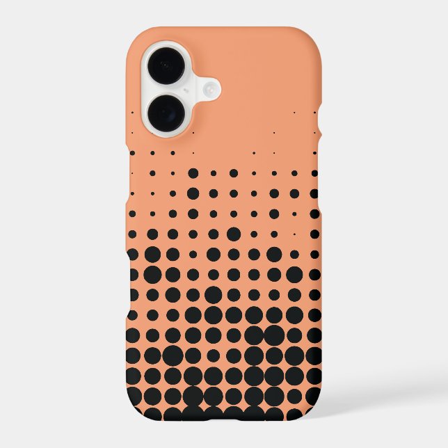 Modern, playful, urban geometric circle pattern (Back)