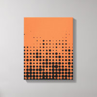 Modern, playful, urban geometric circle pattern