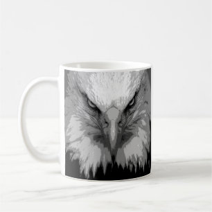 Modern Pop Art Eagle Head Template Animals Coffee Mug