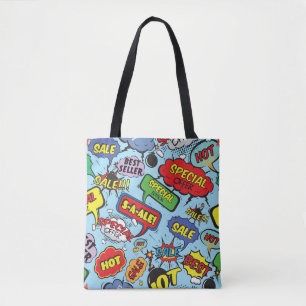 Modern Pop art Tote Bag