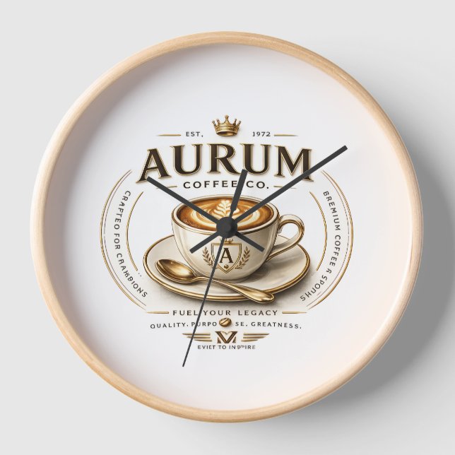 Modern Premium Home & Office Decor | Clock (Front)