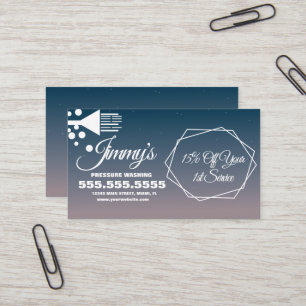 Modern Pressure Washing Company  Business Card