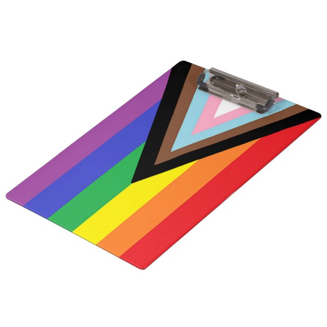 "Modern Pride Flag" Clipboard (Angled)