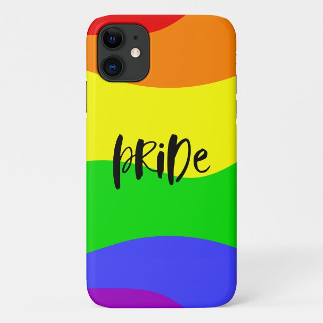 Modern Pride Rainbow Case-Mate iPhone Case (Back)
