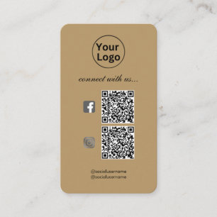Modern Professional 2 QR CODE Business Card