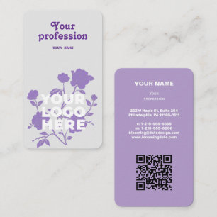 Modern Professional Business Card for Entrepreneur