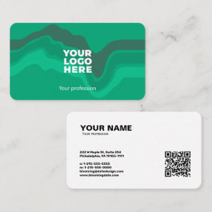 Modern Professional Business Card for Entrepreneur