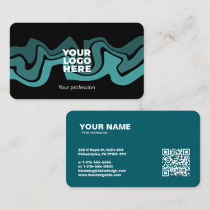 Modern Professional Business Card for Entrepreneur