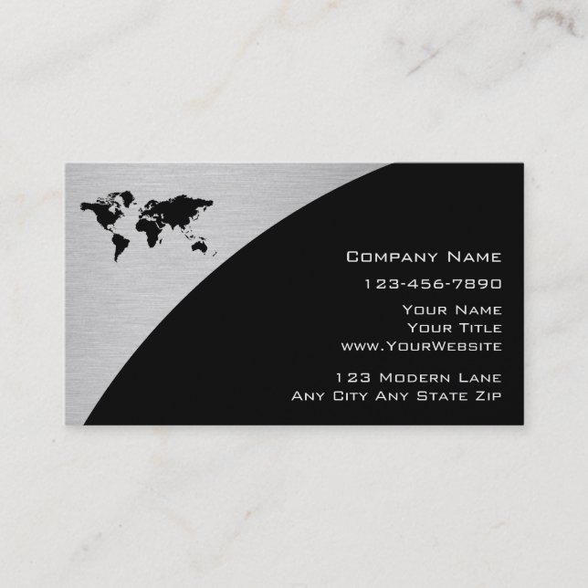 Modern Professional Business Cards (Front)