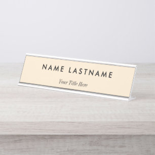 Modern Professional Business Desk Name Plate