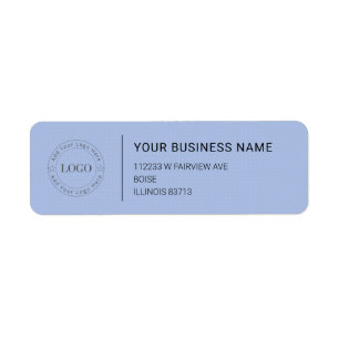 Modern Professional Business Return Address