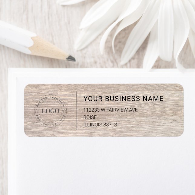 Modern Professional Business Return Address (Insitu)