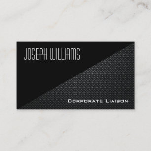 Modern Professional Carbon Fibre Business Cards