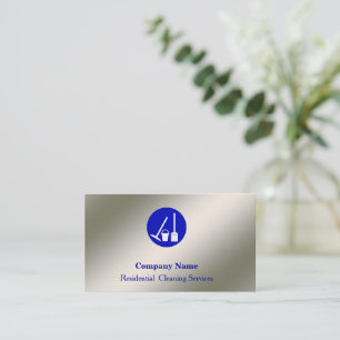 Modern Professional Cleaning Service Business Card