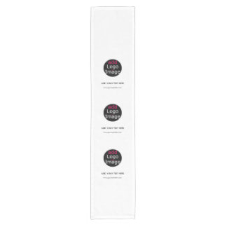 Modern Professional Custom Business Chic White Short Table Runner