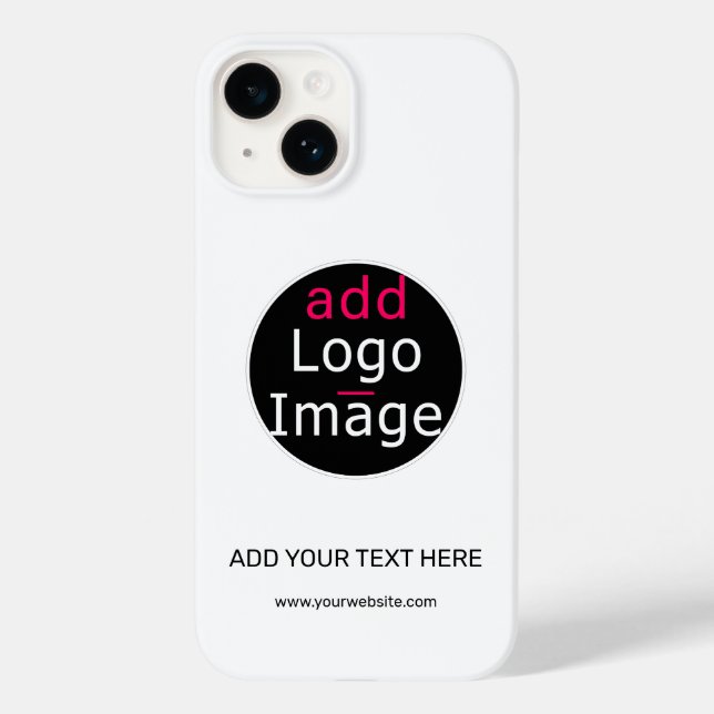 Modern Professional Customizable Business   Case-Mate iPhone Case (Back)