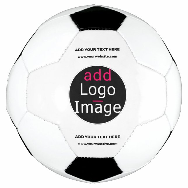 Modern Professional Customizable Business  Soccer Ball (Front)